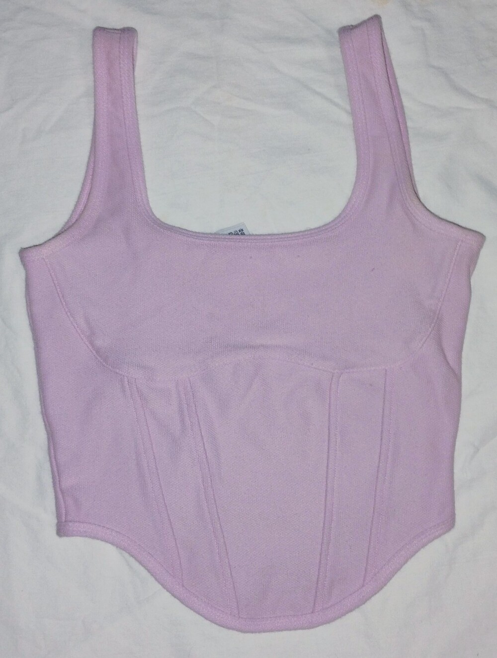 Vs Pink Light Pink Corset Tank